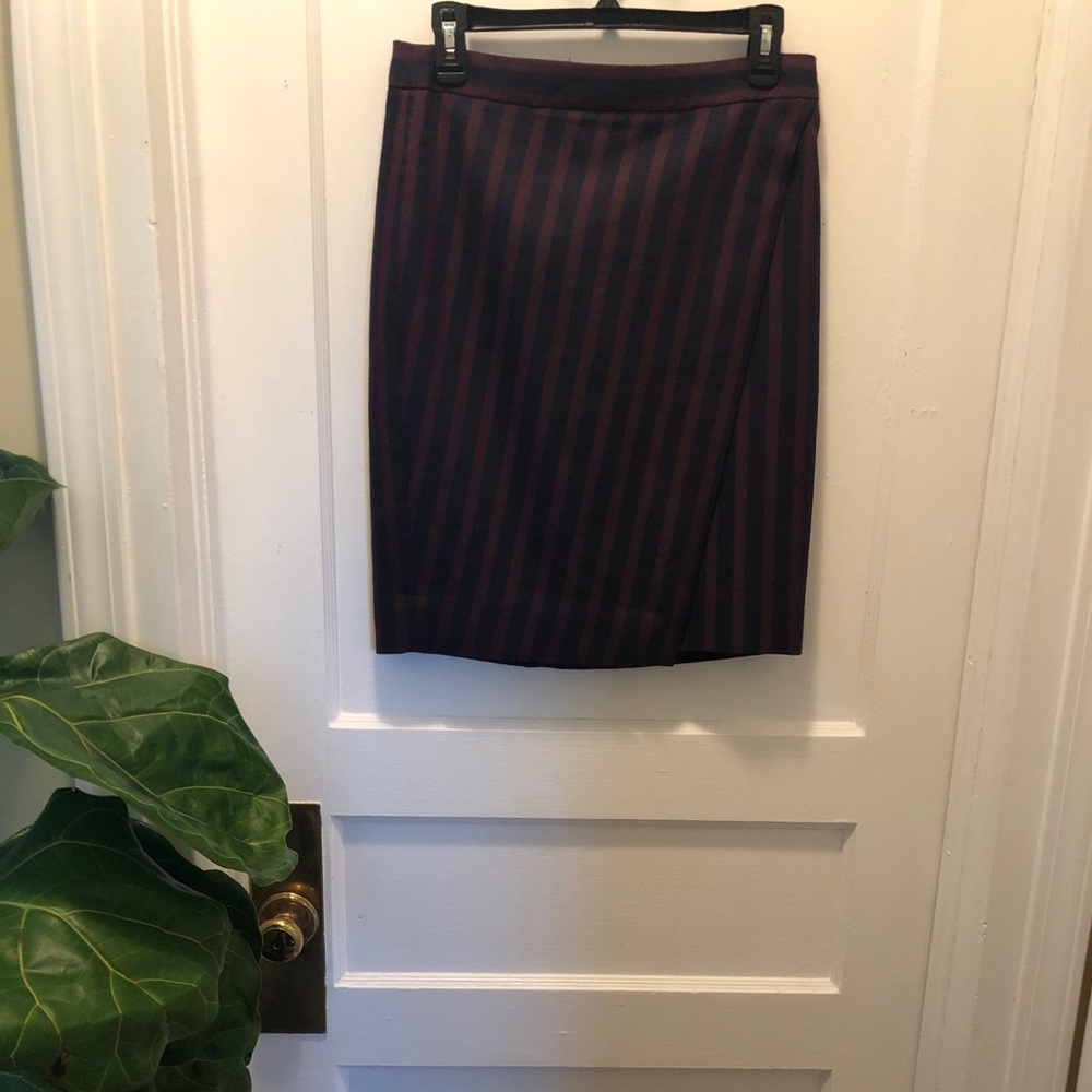 J crew pencil wrap skirt